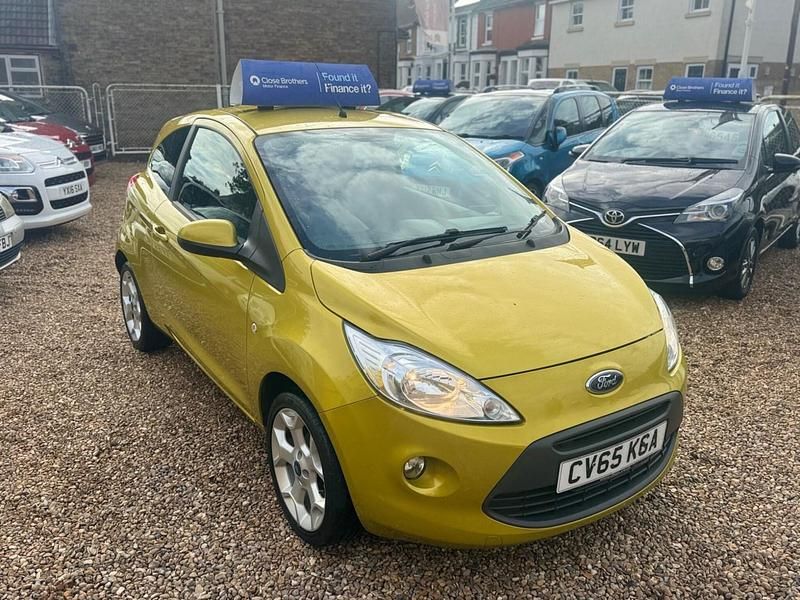 Yellow Used 2015 Ford Ka Zetec Hatchback | £5,545 (Fair price) - Image 1/4