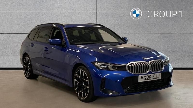 Blue Used 2025 BMW 330e M Sport Estate | £36,595 (Super price) - Image 1/4
