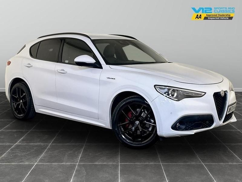 White Used 2021 Alfa Romeo Stelvio Veloce SUV | £23,995 (Fair price) - Image 1/2