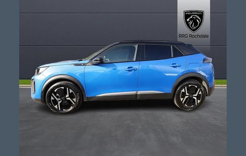 Used Peugeot e-2008 GTi 100 kW (136 HP) 2024 Blue SUV