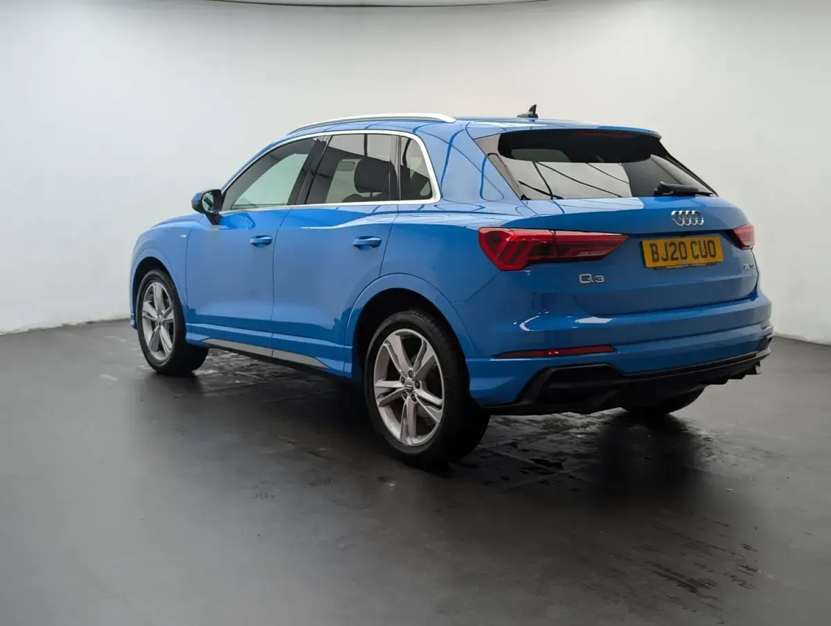 Used Audi Q3 S-Line 150 HP (110 kW) 2020 Blue SUV