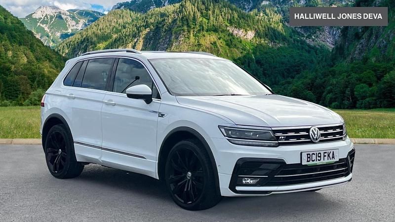 Used VW Tiguan R-line 190 HP (139 kW) 2019 White SUV