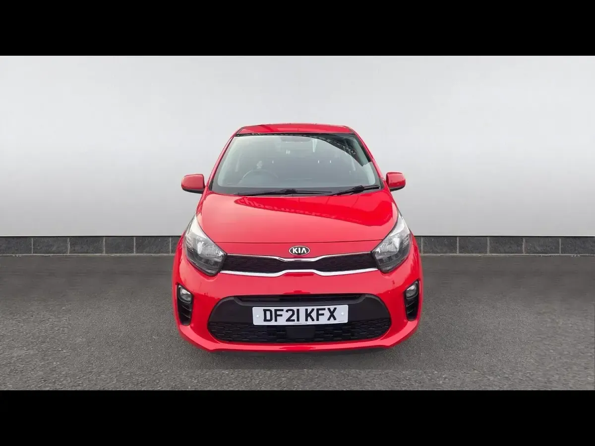 Used Kia Picanto 2021 Red Hatchback