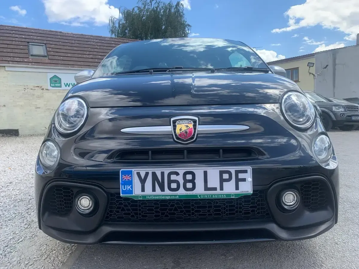 Used Abarth 595 70th Anniversary 165 HP (121 kW) 2018 Black Hatchback