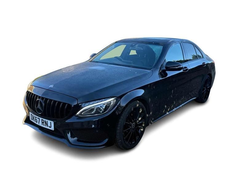Used Mercedes C300 AMG Line Premium 2017 Black Sedan