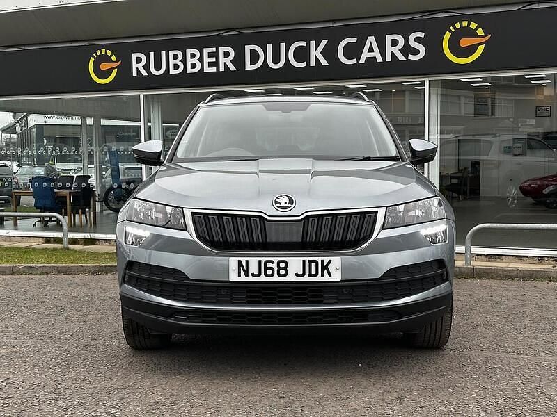 Used Skoda Karoq SE 115 HP (84 kW) 2018 Grey SUV