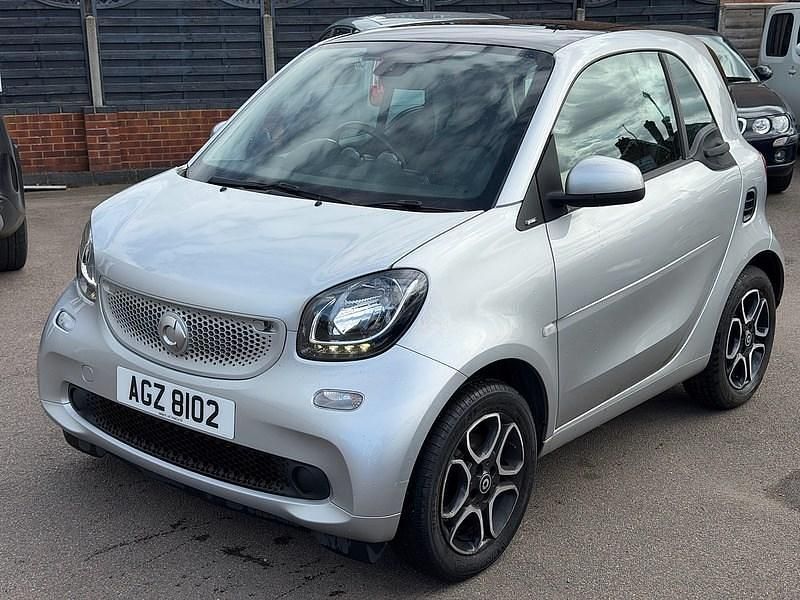 Used Smart ForTwo Coupé Prime 90 HP (66 kW) 2016 Silver Coupe
