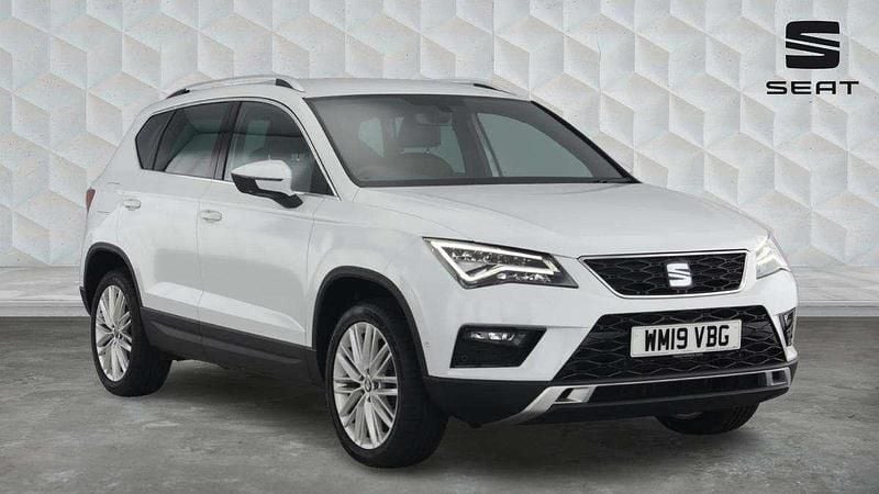 White Used 2019 Seat Ateca XCELLENCE SUV | £15,368 (Fair price) - Image 1/4