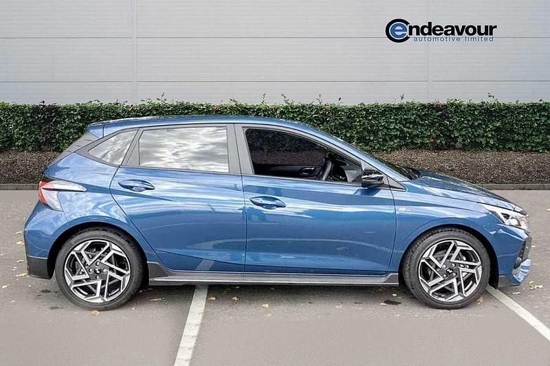 Used Hyundai i20 N Line 100 HP (73 kW) 2025 Blue Hatchback