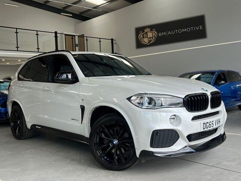 White Used 2015 BMW X5 M Sport SUV | £20,495 (Good price) - Image 1/4