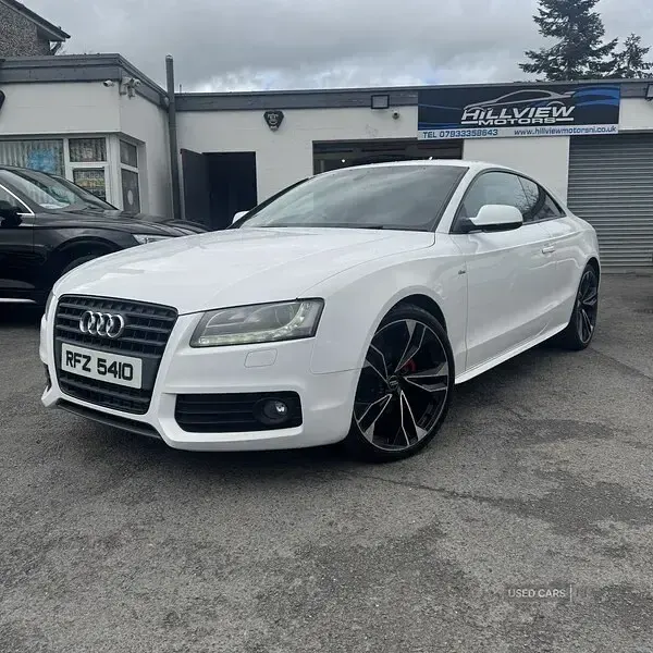 Used Audi A5 S-Line 160 HP (117 kW) 2011 White Coupe