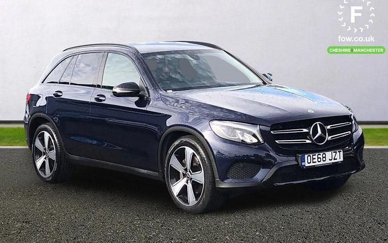 Used Mercedes GLC220 Urban 170 HP (125 kW) 2019 Blue Estate