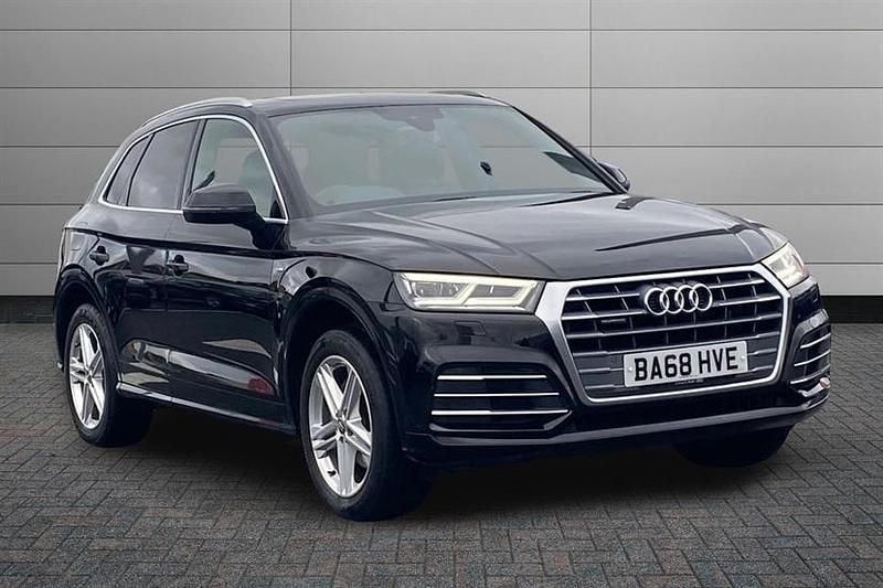 Used Audi Q5 S-Line 190 HP (139 kW) 2019 Brilliant black SUV