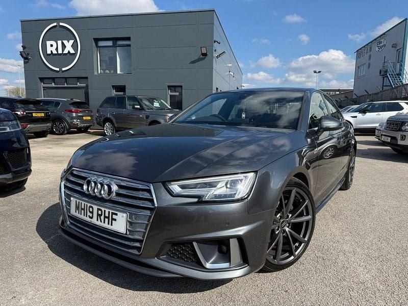 Used Audi A4 S-Line 245 HP (180 kW) 2019 Grey Sedan
