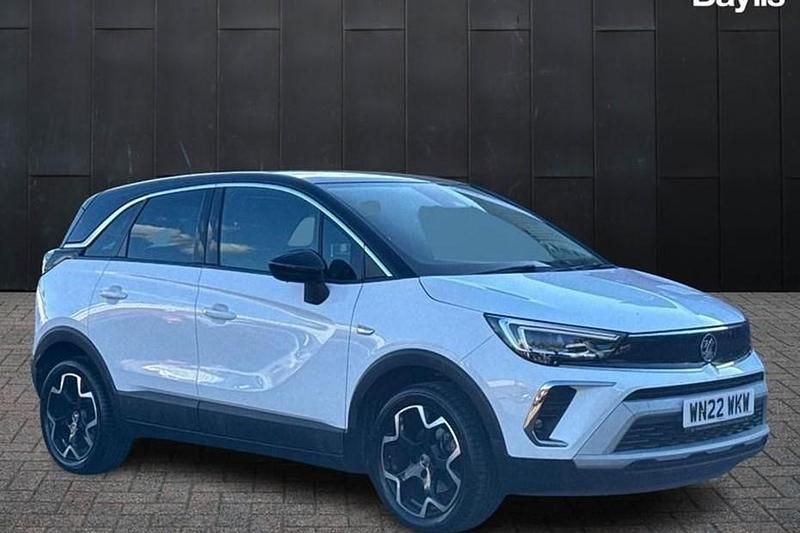 Used Vauxhall Crossland Edition 131 HP (96 kW) 2021 White SUV
