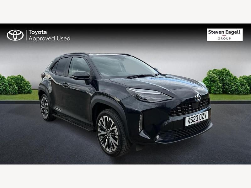 Black Used 2023 Toyota Yaris Hybrid Hatchback | £25,295 - Image 1/3