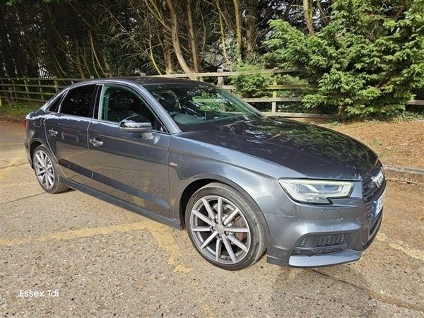 Grey Used 2018 Audi A3 Black Edition Sedan | £12,990 (Good price) - Image 1/1