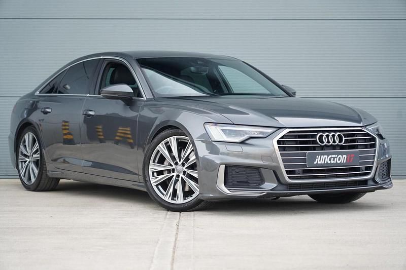 Used Audi A6 S-Line 286 HP (210 kW) 2018 Grey Sedan