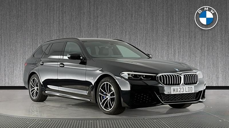 Used BMW 530e M Sport 288 HP (211 kW) 2023 Black Estate