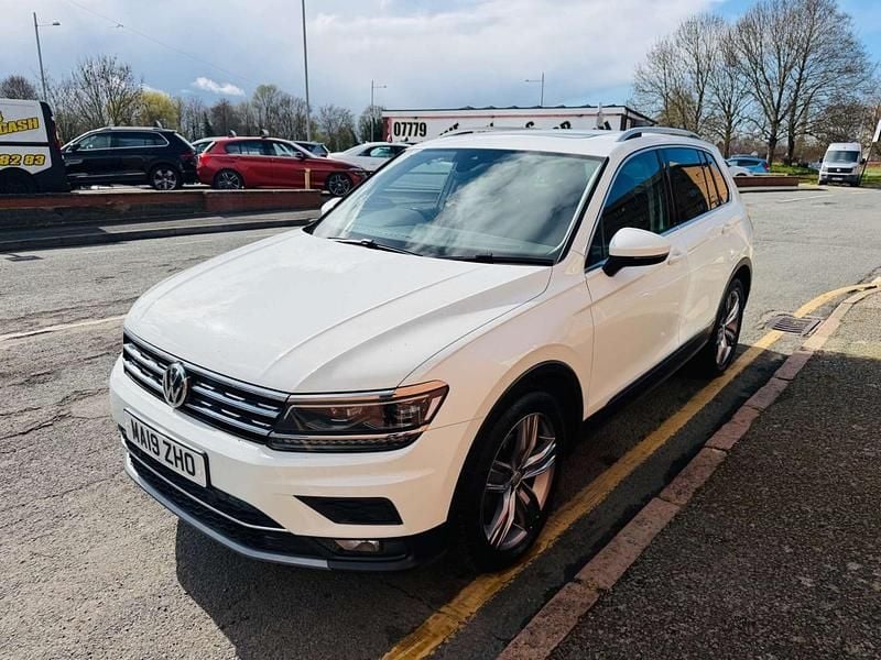 Used VW Tiguan SEL 150 HP (110 kW) 2019 White SUV