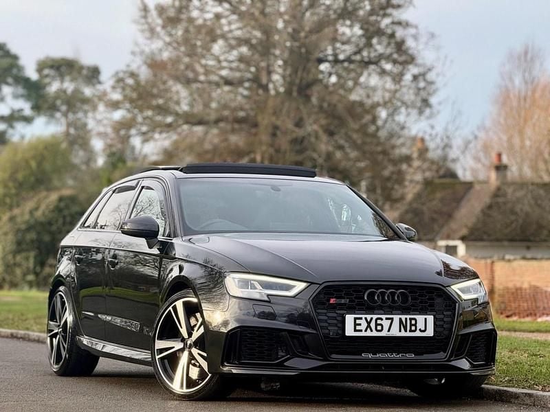 Black Used 2018 Audi RS3 Advanced Sedan | £32,995 (Fair price) - Image 1/4
