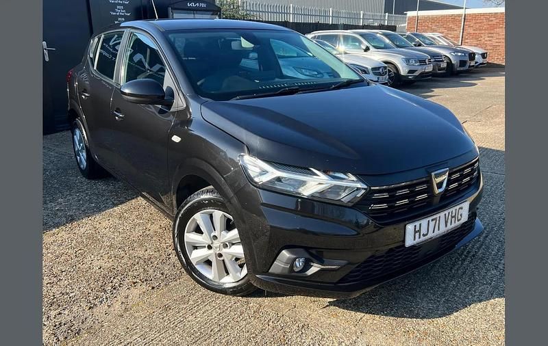 Used Dacia Sandero Comfort 90 HP (66 kW) 2021 Black Hatchback