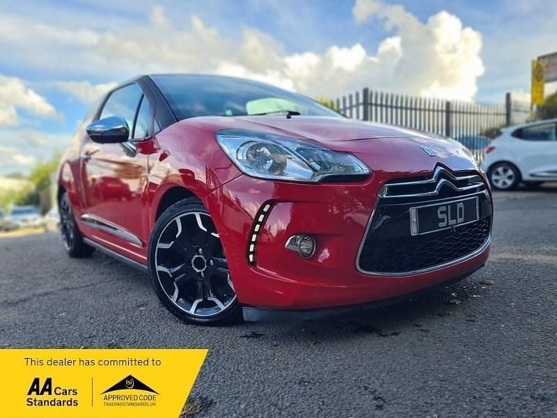 Red Used 2012 Citroën DS3 Hatchback | £2,295 (Good price) - Image 1/3