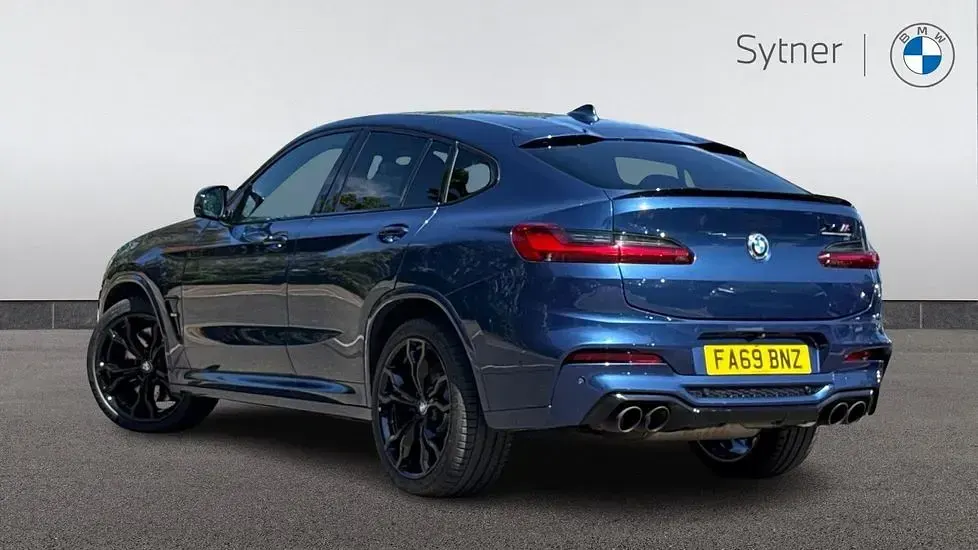 Used BMW X4 M Competition Edition 503 HP (369 kW) 2019 Blue SUV