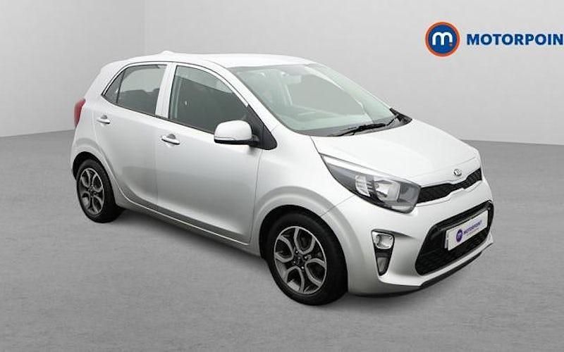 Used Kia Picanto 84 HP (61 kW) 2018 Silver Hatchback