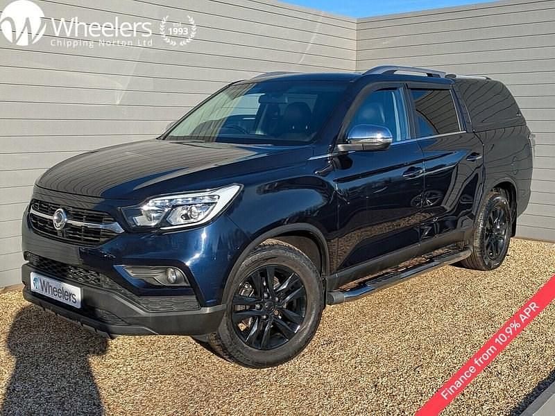 Used Ssangyong (KGM) Musso 181 HP (133 kW) 2019 Blue Pickup