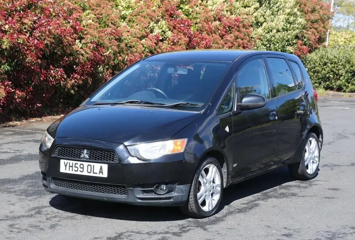 Used Mitsubishi Colt 95 HP (69 kW) 2009 Black Hatchback