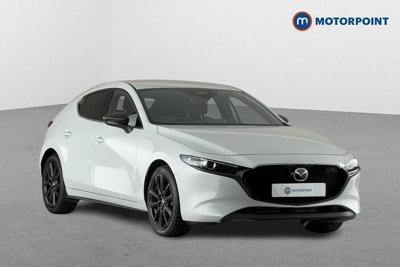 White Used 2025 Mazda 3 Homura-Line Hatchback | £18,949 - Image 1/4