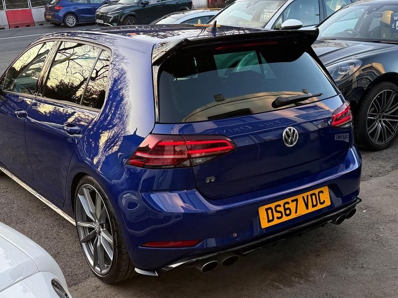 Used VW Golf VII R 310 HP (228 kW) 2018 Blue Hatchback