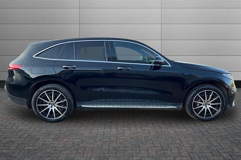 Used Mercedes EQC400 AMG line 300 kW (408 HP) 2023 Obsidian black SUV