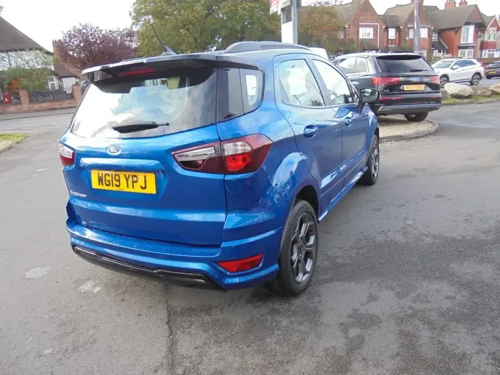 Used Ford Ecosport ST-Line 100 HP (73 kW) 2019 Blue SUV