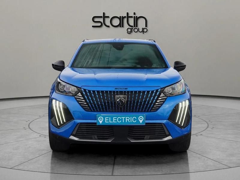 Blue Used 2024 Peugeot e-2008 Allure SUV | £16,350 (Fair price) - Image 1/4