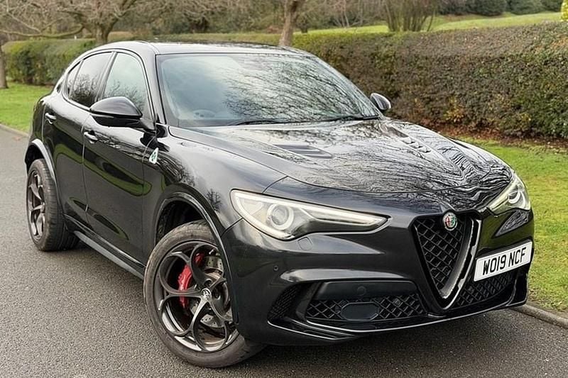 Black Used 2019 Alfa Romeo Stelvio Quadrifoglio SUV | £27,490 (Super price) - Image 1/1