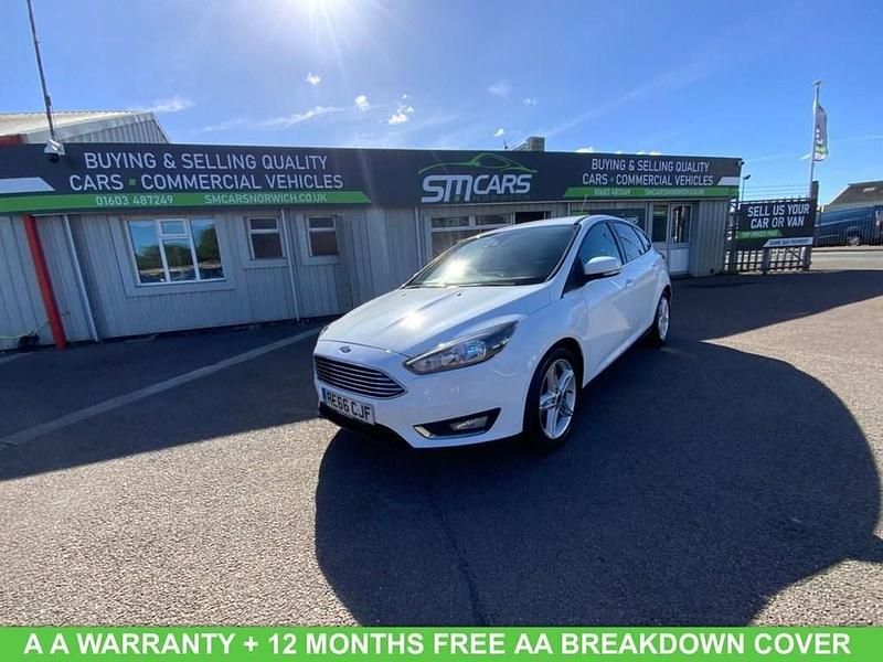 White Used 2016 Ford Focus Titanium Hatchback | £7,950 (Fair price) - Image 1/4