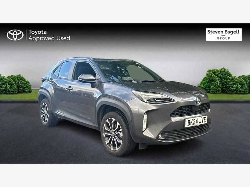 Grey Used 2024 Toyota Yaris Hybrid Design Hatchback | £22,744 (Expensive) - Image 1/3