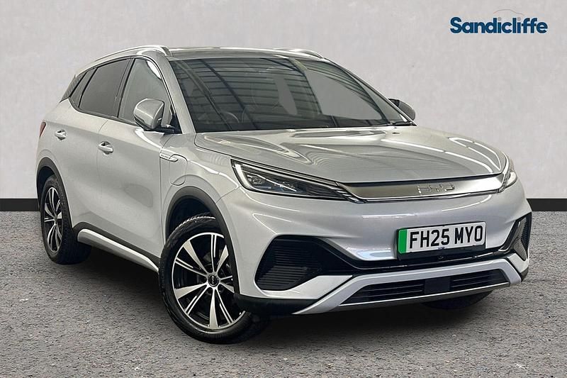 Used BYD Atto 3 Comfort 150 kW (204 HP) 2025 Metallic  skiing white SUV