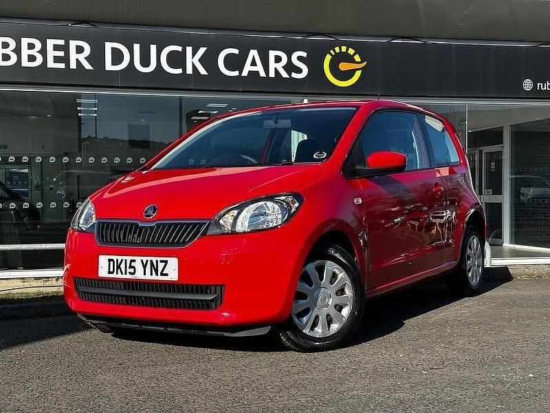 Used Skoda Citigo SE 60 HP (44 kW) 2015 Red Hatchback