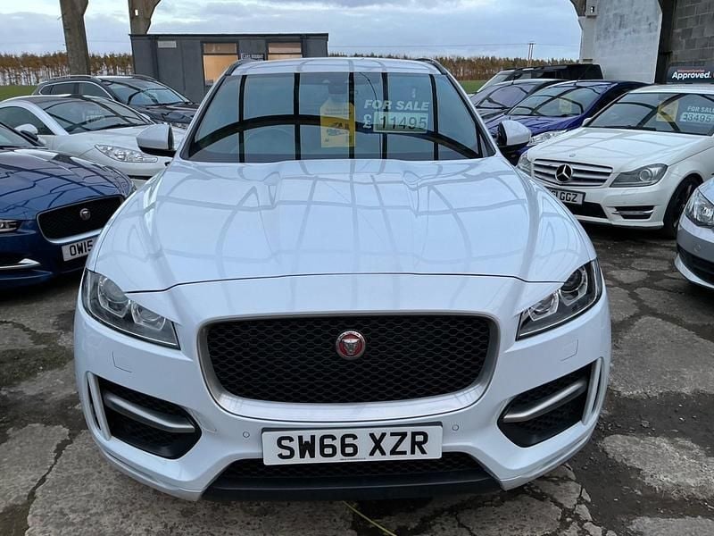Used Jaguar F-Pace R-Sport 2017 White SUV