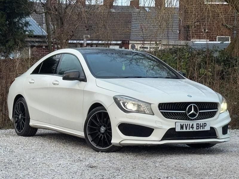 White Used 2014 Mercedes CLA180 AMG Sedan | £6,495 (Fair price) - Image 1/4