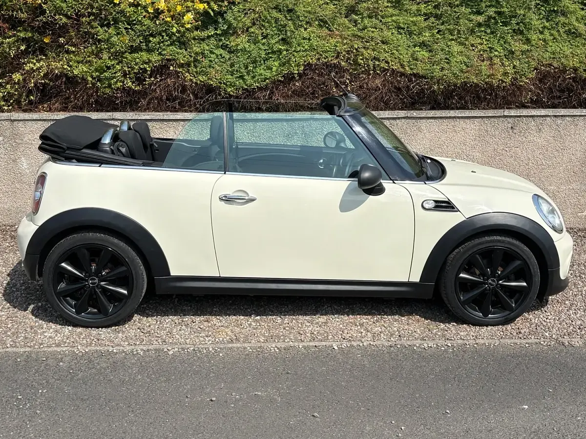Used Mini Cooper Cabriolet 2013 White Cabriolet