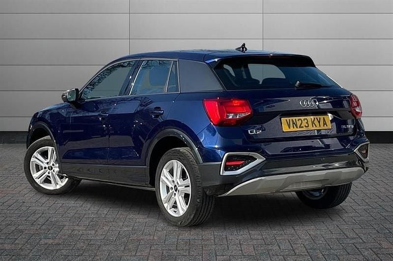 Used Audi Q2 Sport 150 HP (110 kW) 2023 Navarra blue SUV