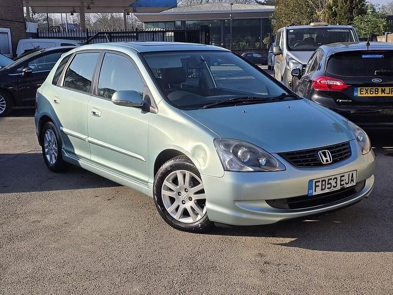 Używany Honda Civic Executive 108 KM (79 kW) 2004 Srebrny Hatchback