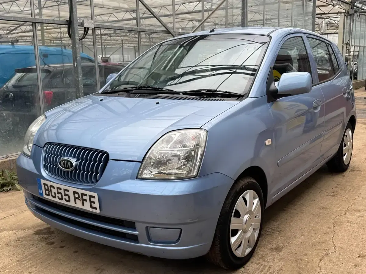 Used Kia Picanto LX 2005 Blue Hatchback