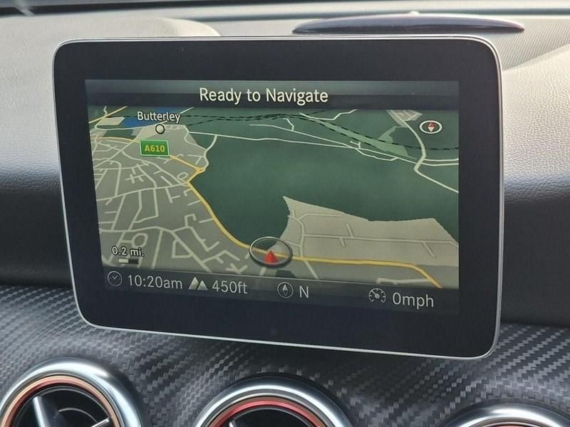 Used Mercedes A200 AMG line 136 HP (100 kW) 2016 Black Hatchback