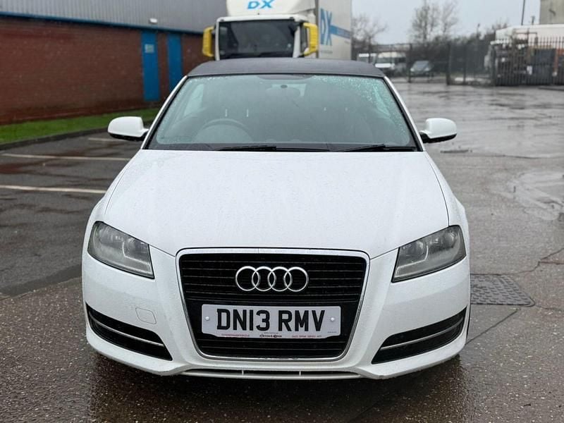 Used Audi A3 Cabriolet 2013 White Cabriolet