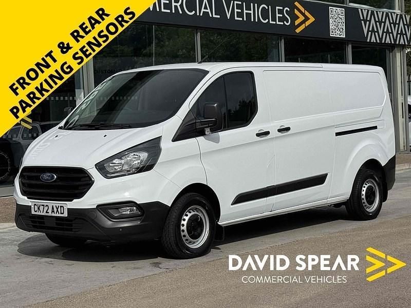 White Used 2022 Ford Transit Custom Van | £12,990 (Super price) - Image 1/3